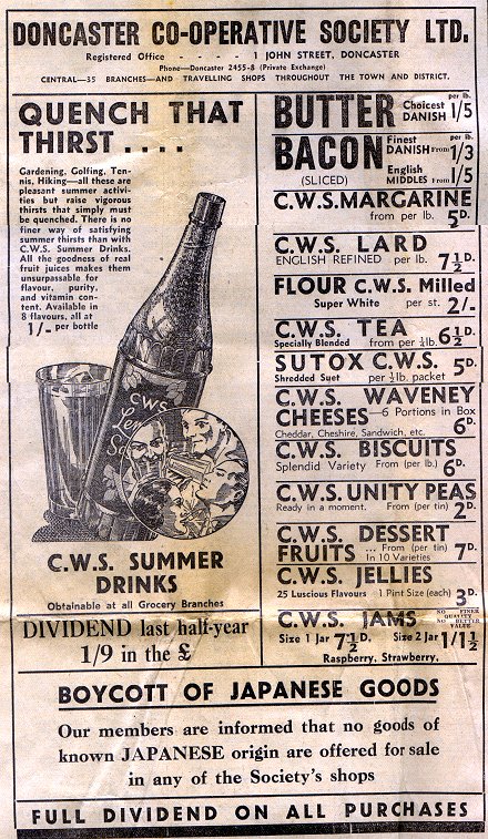 Vintage Ads: Co-op Advert